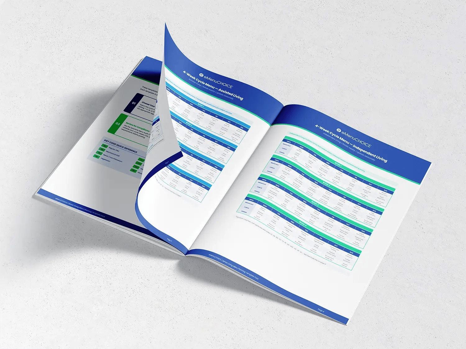 eMC-Menu Template Pack