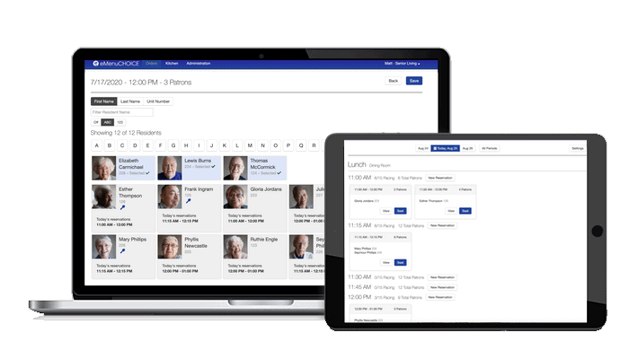 eMenuCHOICE - Lunch orders from seniors eMenuCHOICE - Lunch orders from seniors